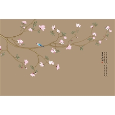 手绘花鸟N096